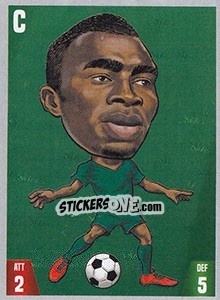 Sticker Osama Hawsawi - Gooolmania 2018 n. 28 - Select