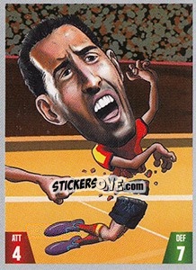 Sticker Sergio Busquets - Gooolmania 2018 n. 32 - Select