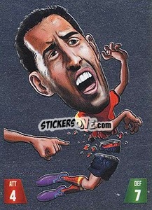 Sticker Sergio Busquets - Gooolmania 2018 n. 32s - Select