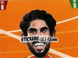 Sticker Isco (puzzle 1) - Gooolmania 2018 n. 38 - Select
