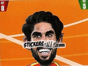 Sticker Isco (puzzle 1) - Gooolmania 2018 - Select