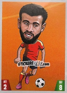 Sticker Nacho Fernández - Gooolmania 2018 n. 40 - Select