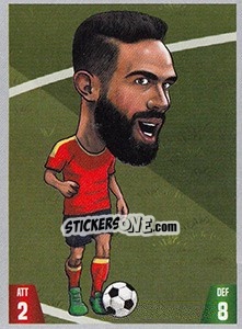 Sticker Dani Carvajal - Gooolmania 2018 n. 43 - Select