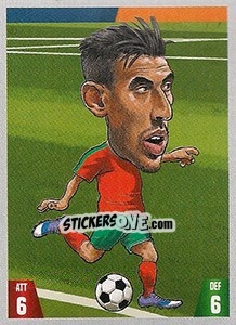 Sticker Nabil Dirar - Gooolmania 2018 n. 48 - Select