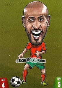Sticker Karim El Ahmadi - Gooolmania 2018 n. 51 - Select