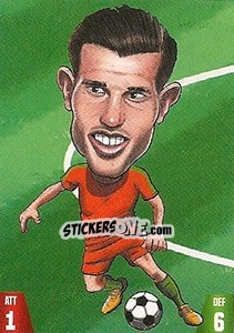 Sticker Cédric Soares - Gooolmania 2018 - Select