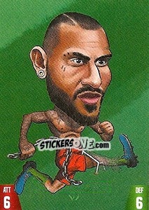 Sticker Ricardo Quaresma - Gooolmania 2018 n. 56 - Select