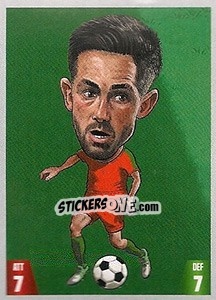 Sticker João Moutinho - Gooolmania 2018 n. 63 - Select