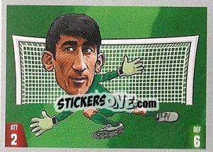 Sticker Alireza Beiranvand - Gooolmania 2018 n. 66 - Select
