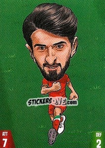 Sticker Karim Ansarifard - Gooolmania 2018 n. 69 - Select