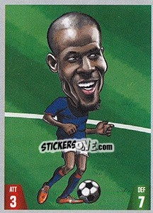 Sticker Djibril Sidibé - Gooolmania 2018 n. 72 - Select