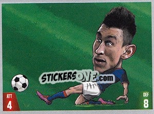 Sticker Laurent Koscielny - Gooolmania 2018 n. 73 - Select