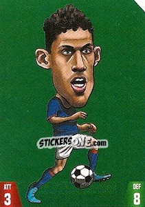 Sticker Raphaël Varane - Gooolmania 2018 n. 74 - Select