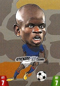 Sticker N'Golo Kanté - Gooolmania 2018 n. 78 - Select