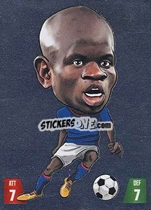 Sticker N'Golo Kanté - Gooolmania 2018 n. 78s - Select