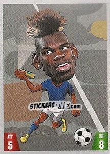 Sticker Paul Pogba - Gooolmania 2018 n. 82 - Select