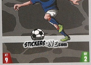 Sticker Antoine Griezmann (puzzle 2) - Gooolmania 2018 n. 84 - Select