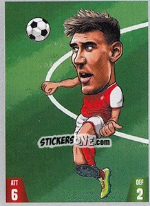Sticker Nicklas Bendtner - Gooolmania 2018 n. 89 - Select