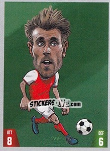 Sticker Christian Eriksen - Gooolmania 2018 - Select