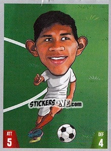 Sticker Edison Flores - Gooolmania 2018 n. 95 - Select