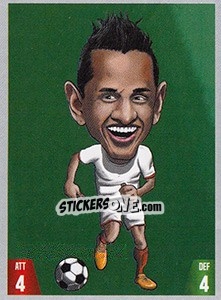 Sticker Yoshimar Yotún - Gooolmania 2018 n. 97 - Select