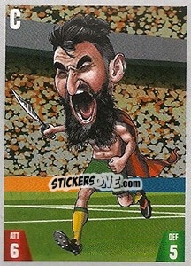 Sticker Mile Jedinak - Gooolmania 2018 n. 99 - Select