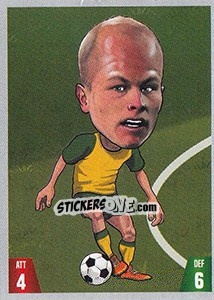 Sticker Aaron Mooy - Gooolmania 2018 n. 101 - Select