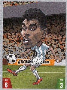 Sticker Marcos Acuña - Gooolmania 2018 n. 105 - Select