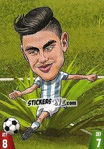 Sticker Paulo Dybala - Gooolmania 2018 n. 110 - Select
