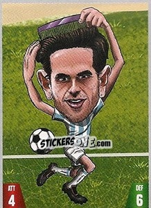 Sticker Fernando Gago - Gooolmania 2018 n. 111 - Select