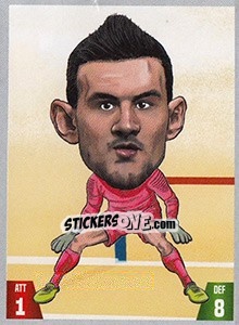 Sticker Danijel Subašic - Gooolmania 2018 n. 125 - Select