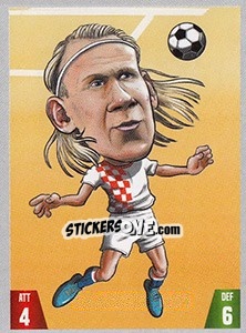 Sticker Domagoj Vida - Gooolmania 2018 n. 127 - Select