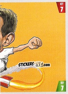 Sticker Ivan Rakitic (puzzle 2) - Gooolmania 2018 n. 129 - Select