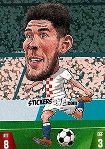 Sticker Andrej Kramaric - Gooolmania 2018 n. 132 - Select