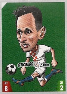 Sticker Nikola Kalinic - Gooolmania 2018 n. 135 - Select