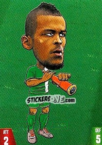 Sticker William Troost-Ekong - Gooolmania 2018 n. 140 - Select