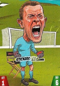 Sticker Hannes Halldórsson - Gooolmania 2018 n. 144 - Select