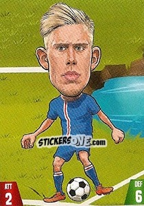 Sticker Hordur Bjorgvin Magnusson - Gooolmania 2018 n. 149 - Select