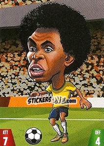 Sticker Willian - Gooolmania 2018 n. 154 - Select