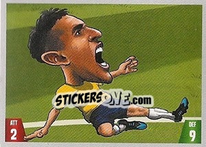 Sticker Marquinhos - Gooolmania 2018 - Select