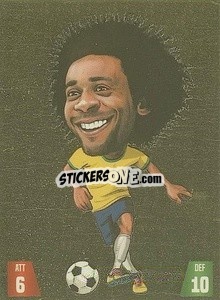 Sticker Marcelo - Gooolmania 2018 n. 165g - Select