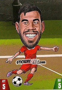 Sticker Luka Milivojevic - Gooolmania 2018 n. 170 - Select