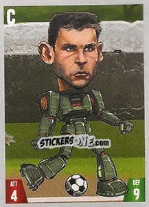 Sticker Branislav Ivanovic - Gooolmania 2018 n. 171 - Select
