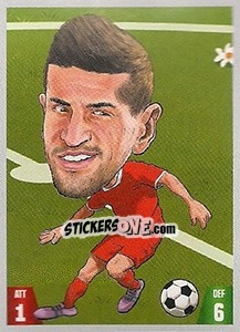 Sticker Matija Nastasic - Gooolmania 2018 n. 173 - Select