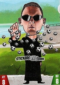 Sticker Nemanja Matic - Gooolmania 2018 n. 174 - Select