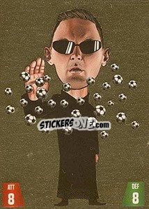 Sticker Nemanja Matic - Gooolmania 2018 n. 174g - Select