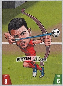 Sticker Dušan Tadic - Gooolmania 2018 n. 175 - Select