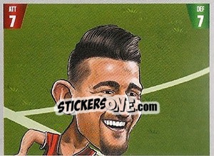 Sticker Sergej Milinkovic-Savic (puzzle 1) - Gooolmania 2018 n. 177 - Select