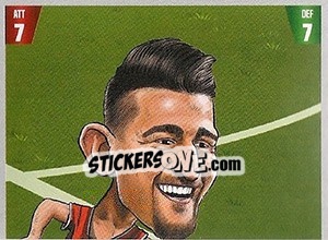 Sticker Sergej Milinkovic-Savic (puzzle 1) - Gooolmania 2018 - Select