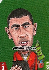Sticker Aleksandar Kolarov - Gooolmania 2018 n. 184 - Select